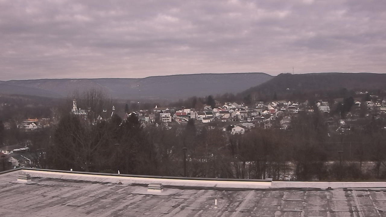Thumbnail for current weather camera view from Juniata High School in Mifflintown, Pennsylvania