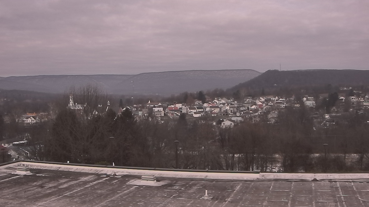 Thumbnail for current weather camera view from Juniata High School in Mifflintown, Pennsylvania