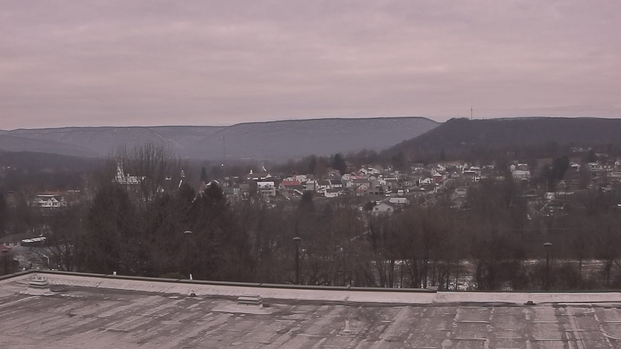 Thumbnail for current weather camera view from Juniata High School in Mifflintown, Pennsylvania