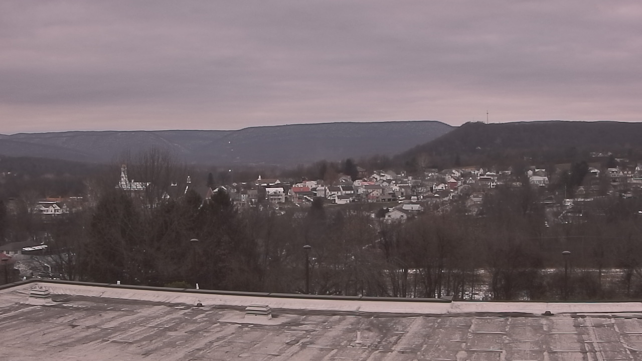 Thumbnail for current weather camera view from Juniata High School in Mifflintown, Pennsylvania