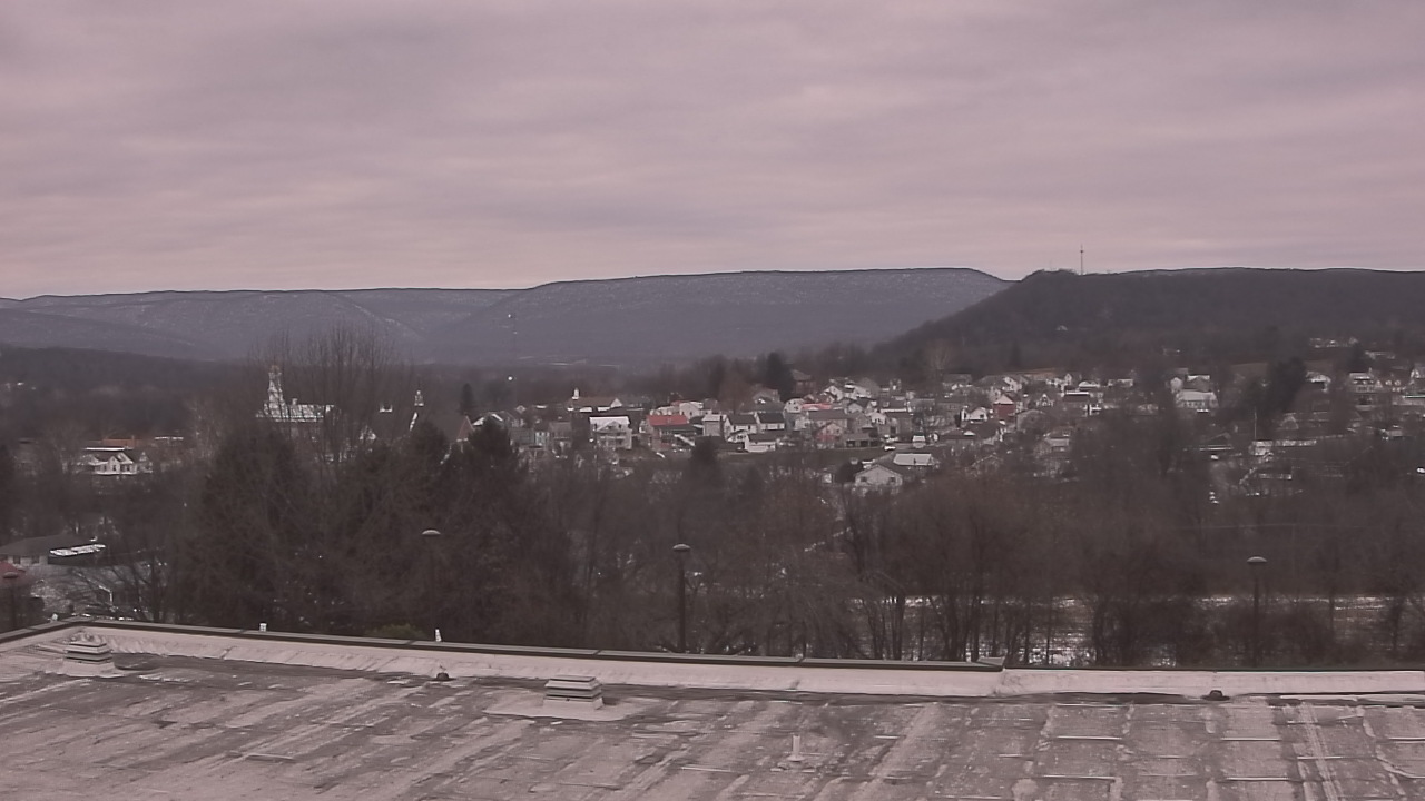 Thumbnail for current weather camera view from Juniata High School in Mifflintown, Pennsylvania