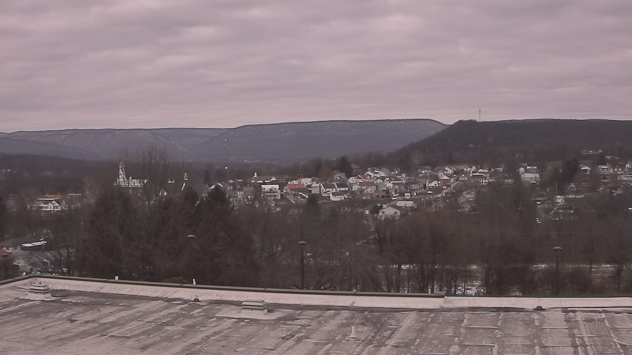 Thumbnail for current weather camera view from Juniata High School in Mifflintown, Pennsylvania