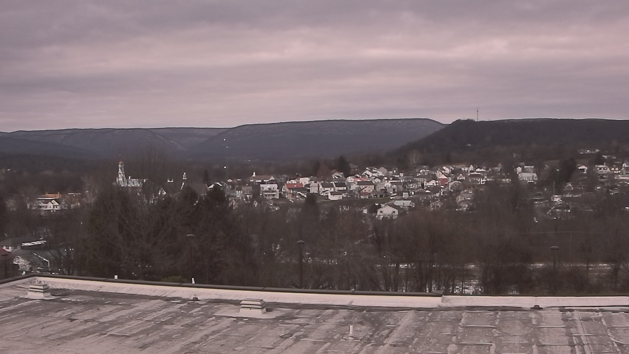 Thumbnail for current weather camera view from Juniata High School in Mifflintown, Pennsylvania
