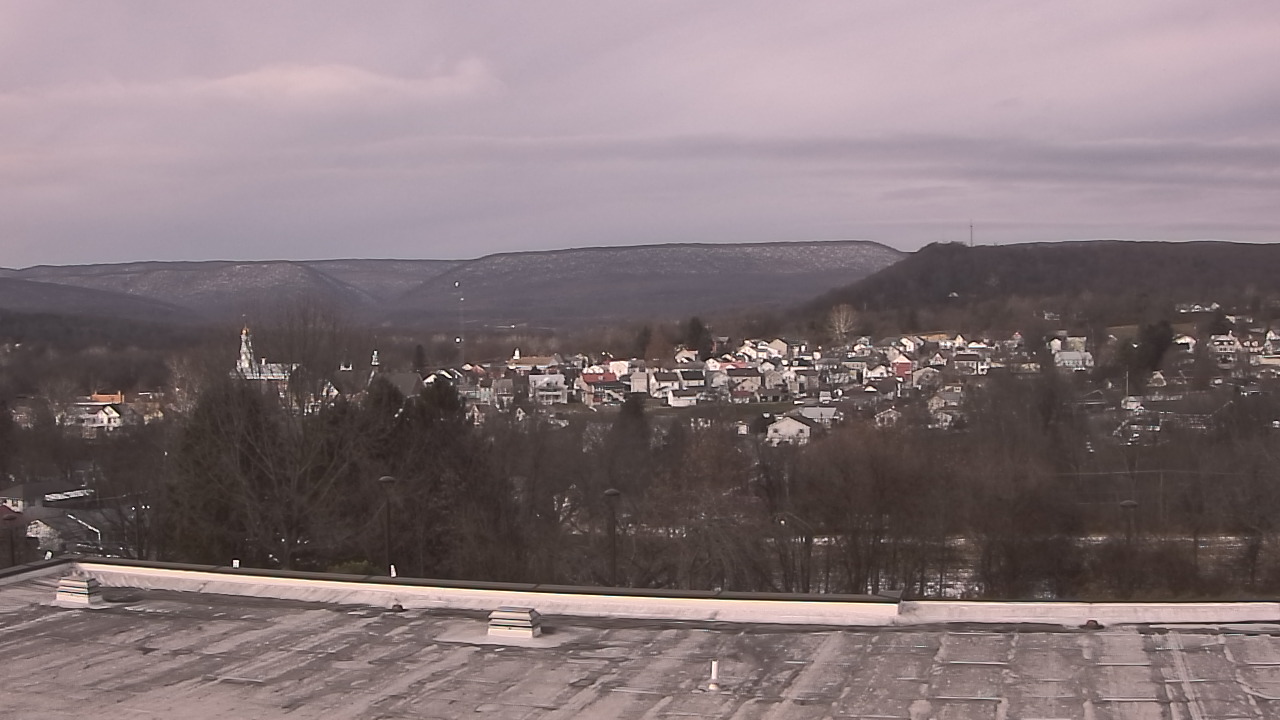 Thumbnail for current weather camera view from Juniata High School in Mifflintown, Pennsylvania