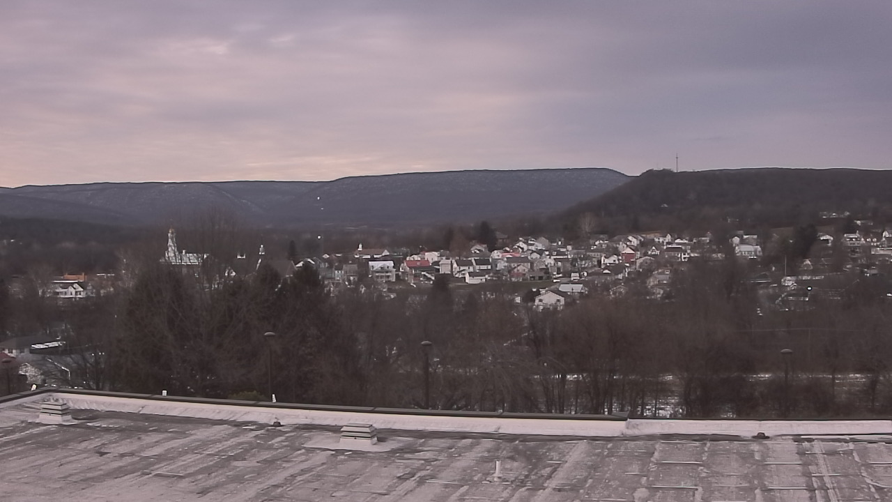 Thumbnail for current weather camera view from Juniata High School in Mifflintown, Pennsylvania