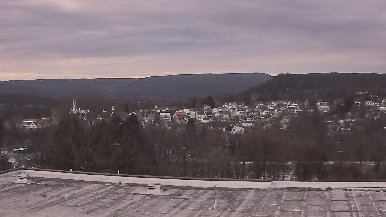 Thumbnail for current weather camera view from Juniata High School in Mifflintown, Pennsylvania