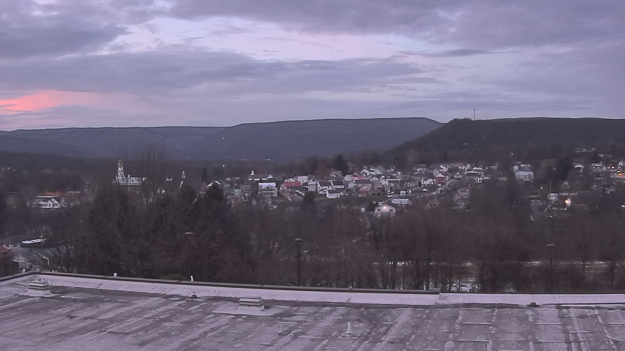 Thumbnail for current weather camera view from Juniata High School in Mifflintown, Pennsylvania