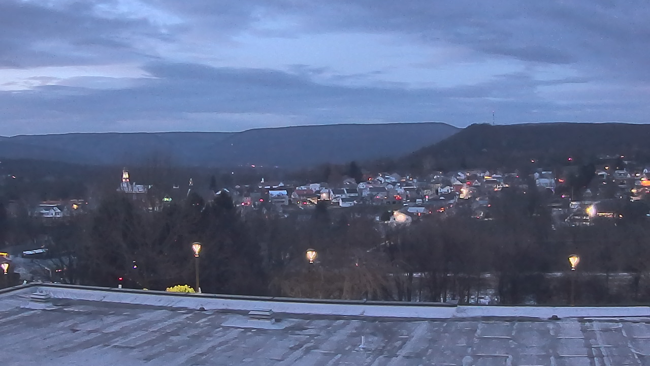 Thumbnail for current weather camera view from Juniata High School in Mifflintown, Pennsylvania