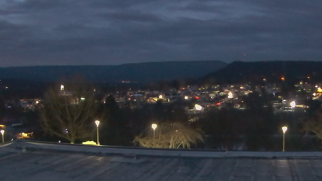 Thumbnail for current weather camera view from Juniata High School in Mifflintown, Pennsylvania