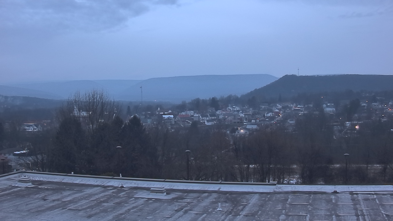 Thumbnail for current weather camera view from Juniata High School in Mifflintown, Pennsylvania