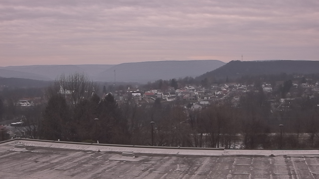 Thumbnail for current weather camera view from Juniata High School in Mifflintown, Pennsylvania