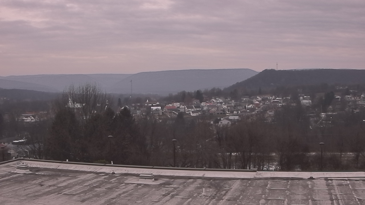 Thumbnail for current weather camera view from Juniata High School in Mifflintown, Pennsylvania