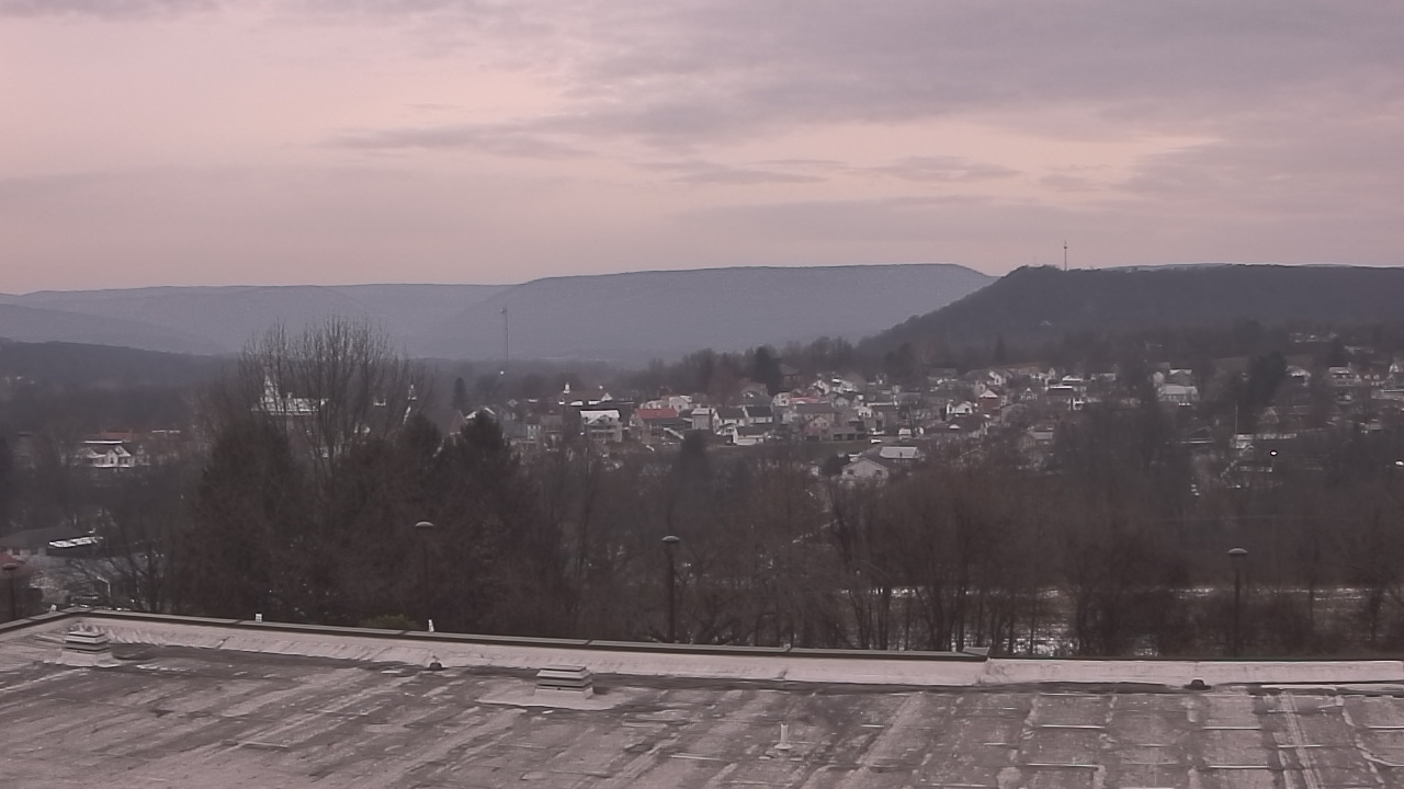 Thumbnail for current weather camera view from Juniata High School in Mifflintown, Pennsylvania