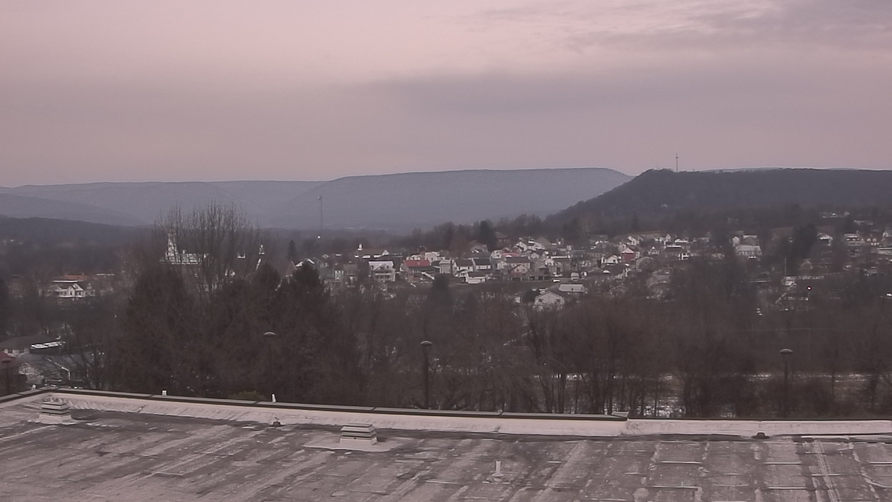 Thumbnail for current weather camera view from Juniata High School in Mifflintown, Pennsylvania