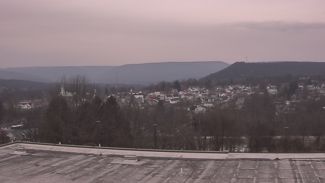 Thumbnail for current weather camera view from Juniata High School in Mifflintown, Pennsylvania
