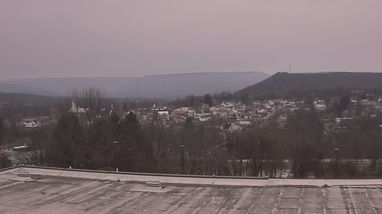 Thumbnail for current weather camera view from Juniata High School in Mifflintown, Pennsylvania