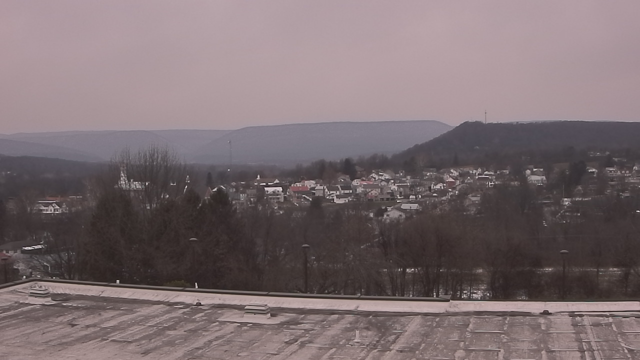 Thumbnail for current weather camera view from Juniata High School in Mifflintown, Pennsylvania