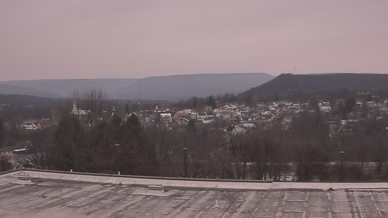 Thumbnail for current weather camera view from Juniata High School in Mifflintown, Pennsylvania