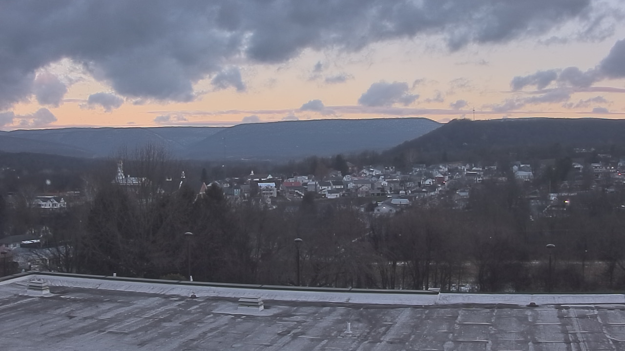 Thumbnail for current weather camera view from Juniata High School in Mifflintown, Pennsylvania