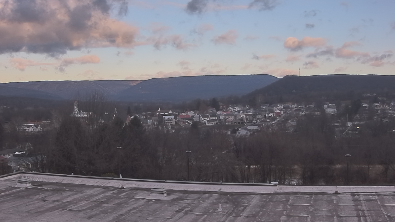 Thumbnail for current weather camera view from Juniata High School in Mifflintown, Pennsylvania