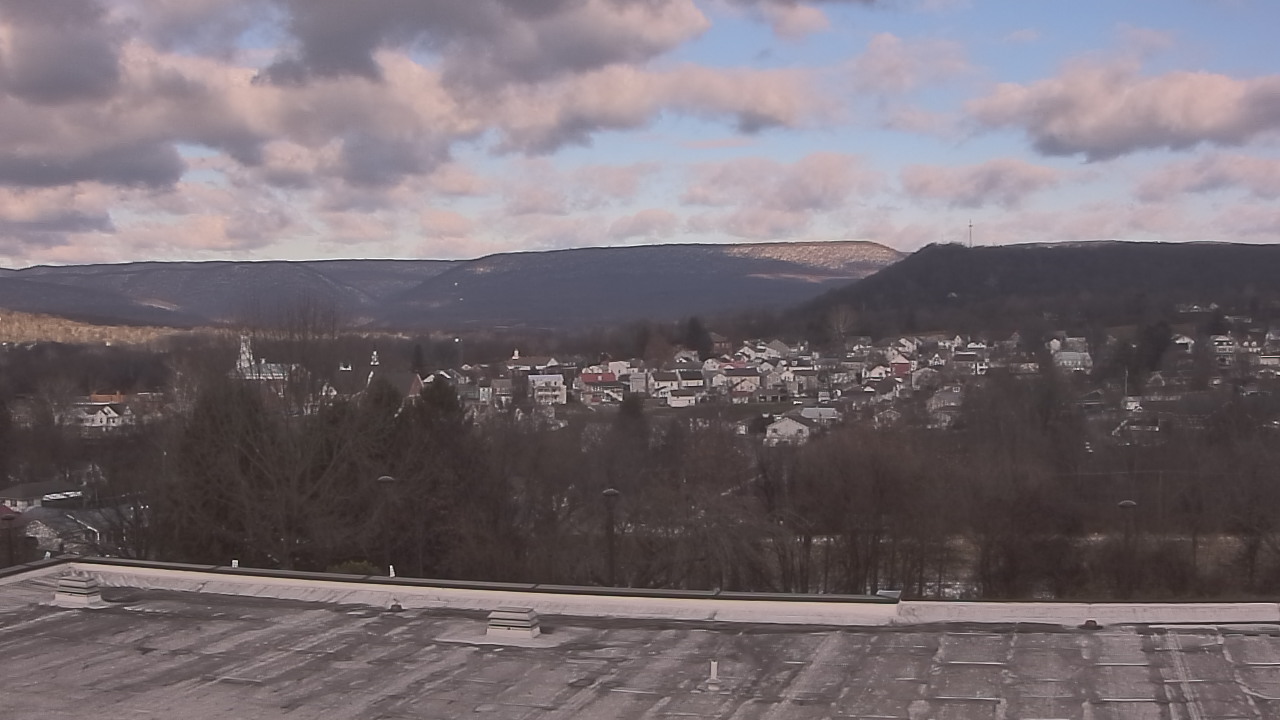 Thumbnail for current weather camera view from Juniata High School in Mifflintown, Pennsylvania