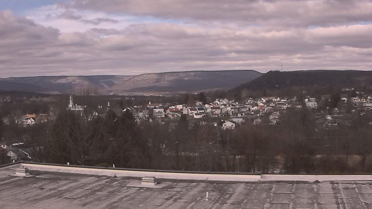 Thumbnail for current weather camera view from Juniata High School in Mifflintown, Pennsylvania