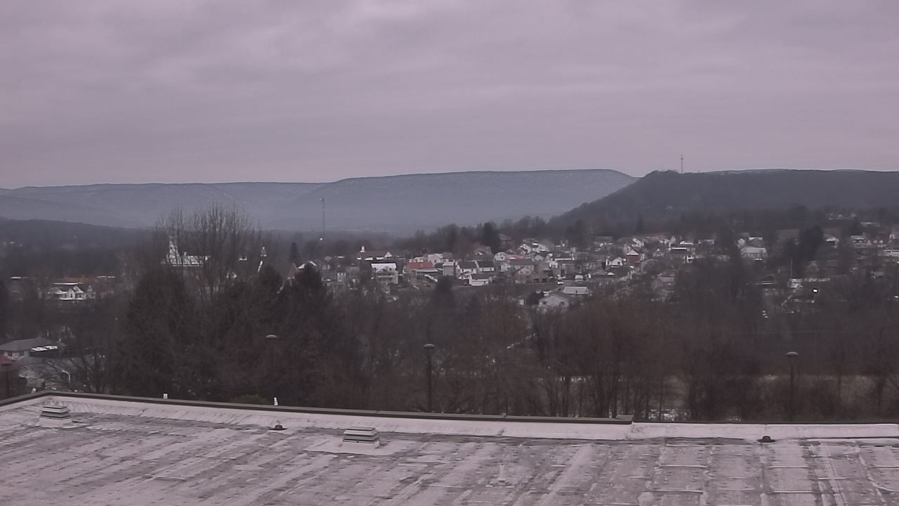 Thumbnail for current weather camera view from Juniata High School in Mifflintown, Pennsylvania