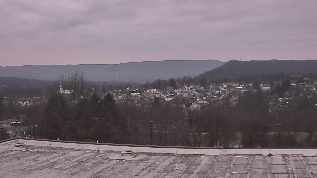 Thumbnail for current weather camera view from Juniata High School in Mifflintown, Pennsylvania