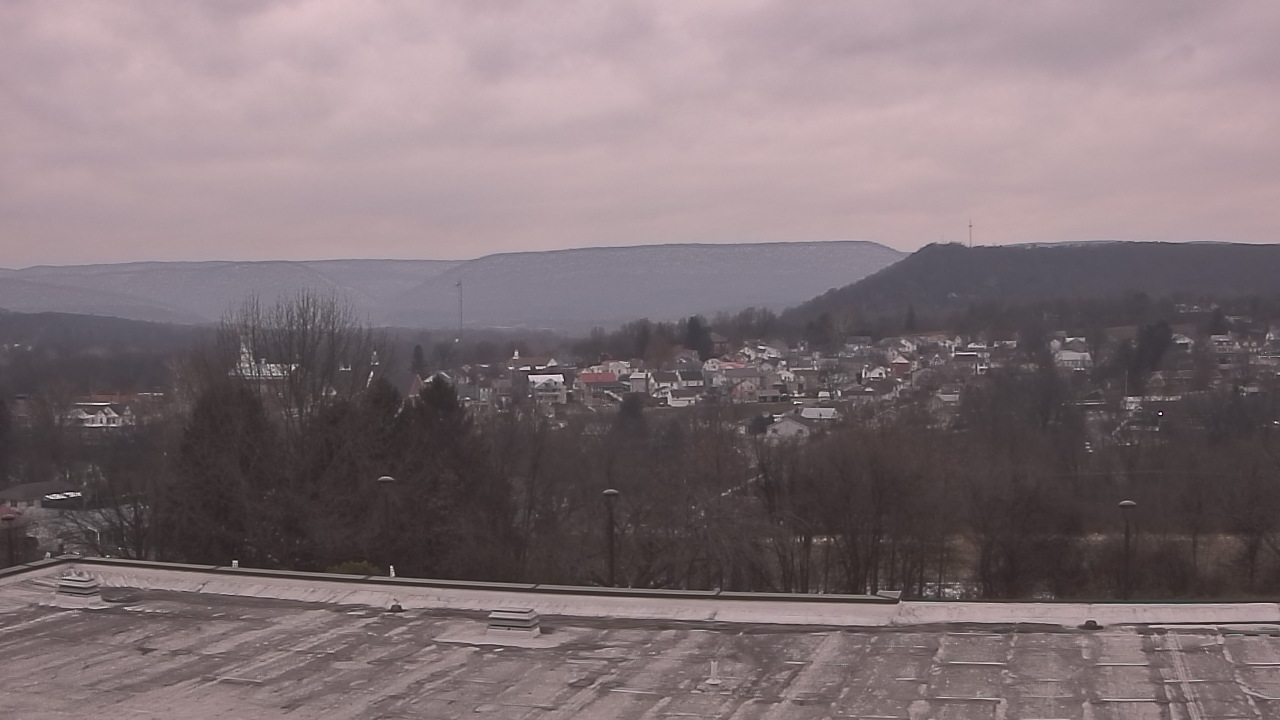 Thumbnail for current weather camera view from Juniata High School in Mifflintown, Pennsylvania