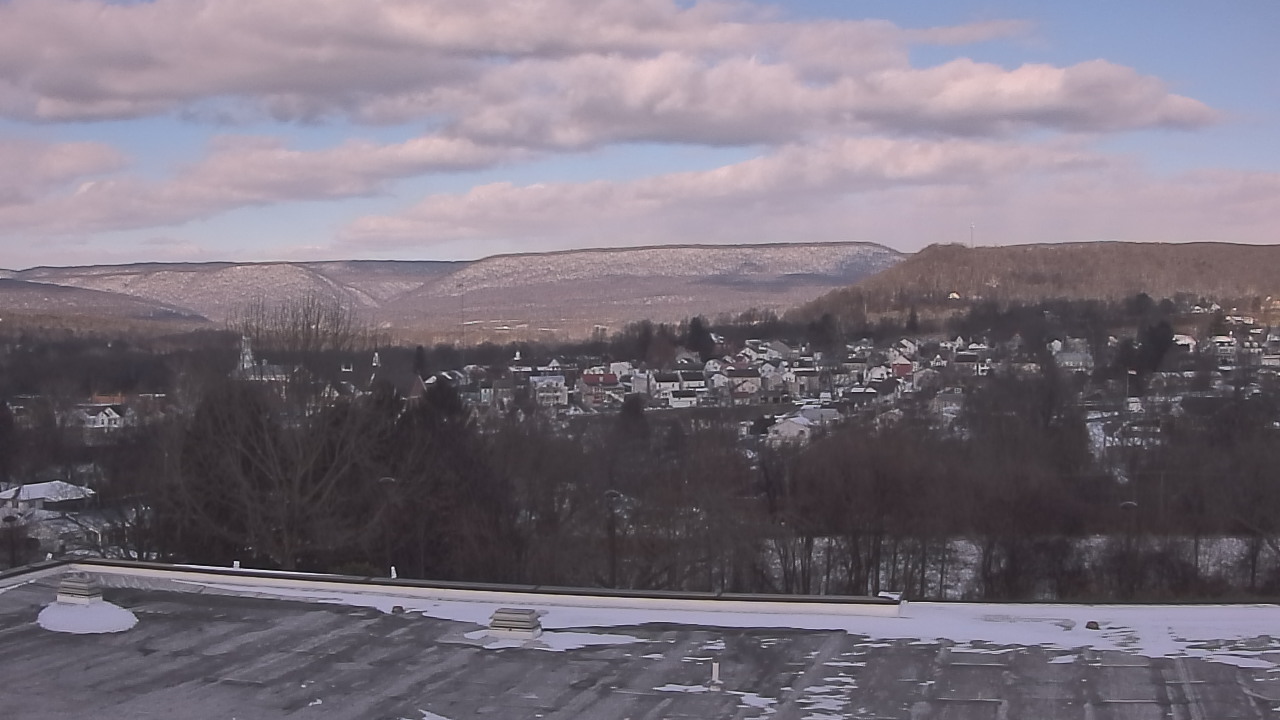 Thumbnail for current weather camera view from Juniata High School in Mifflintown, Pennsylvania