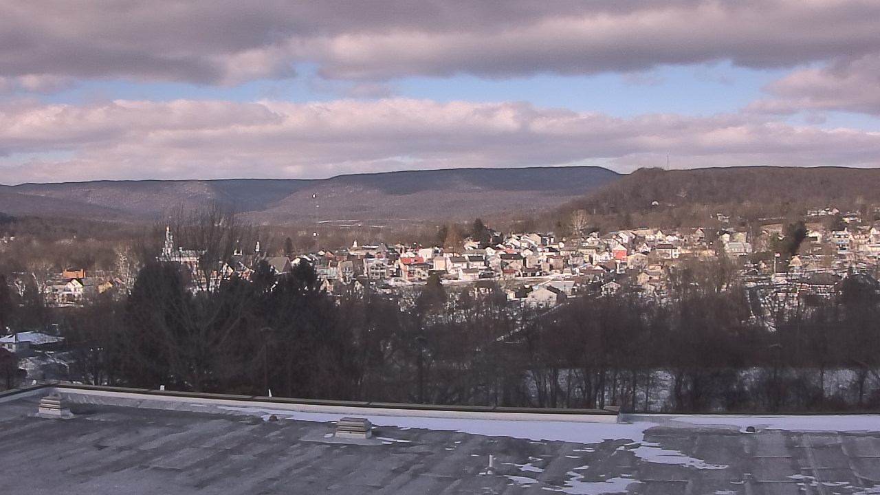 Thumbnail for current weather camera view from Juniata High School in Mifflintown, Pennsylvania