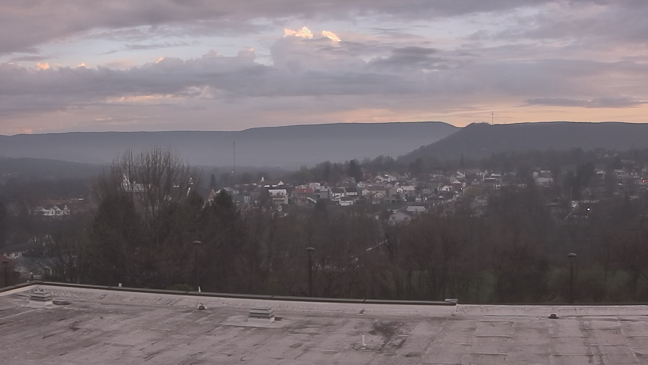 Thumbnail for current weather camera view from Juniata High School in Mifflintown, Pennsylvania