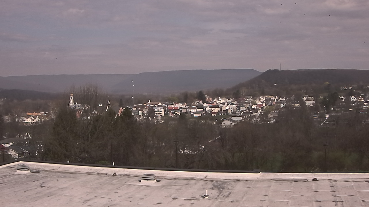 Thumbnail for current weather camera view from Juniata High School in Mifflintown, Pennsylvania