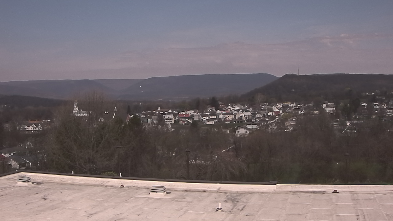 Thumbnail for current weather camera view from Juniata High School in Mifflintown, Pennsylvania