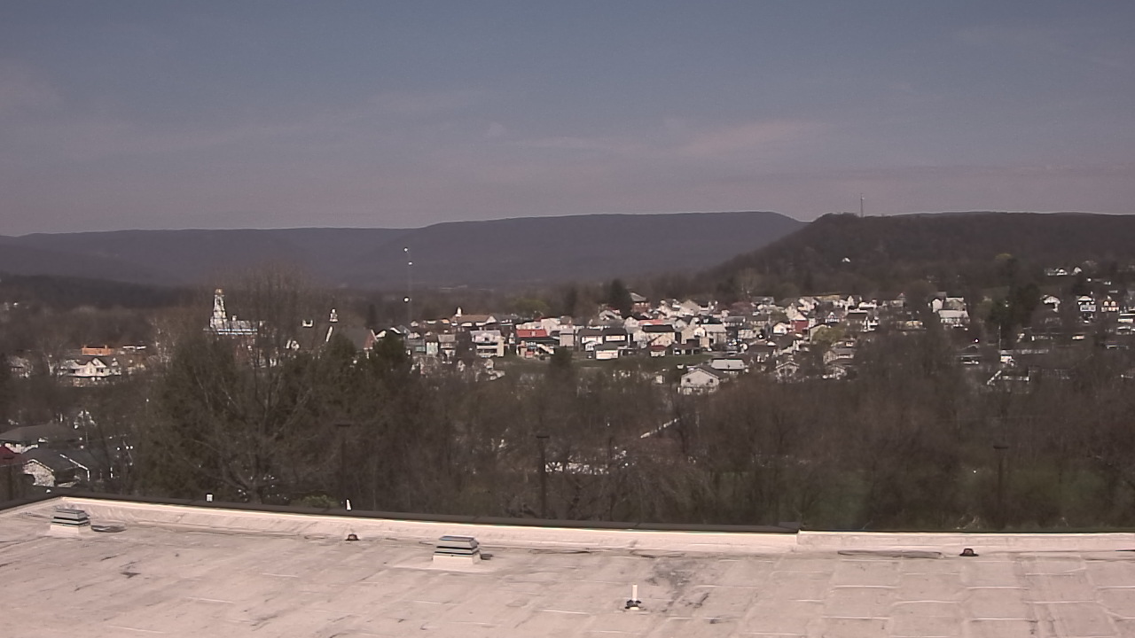 Thumbnail for current weather camera view from Juniata High School in Mifflintown, Pennsylvania