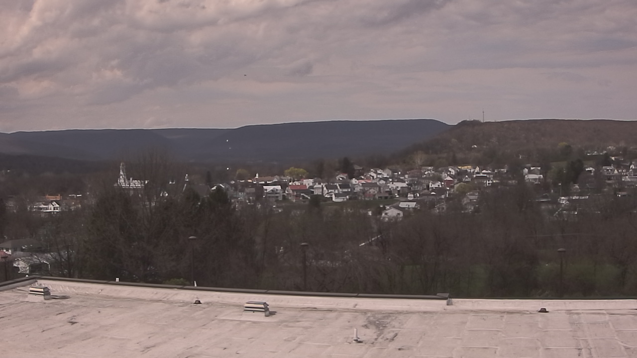 Thumbnail for current weather camera view from Juniata High School in Mifflintown, Pennsylvania