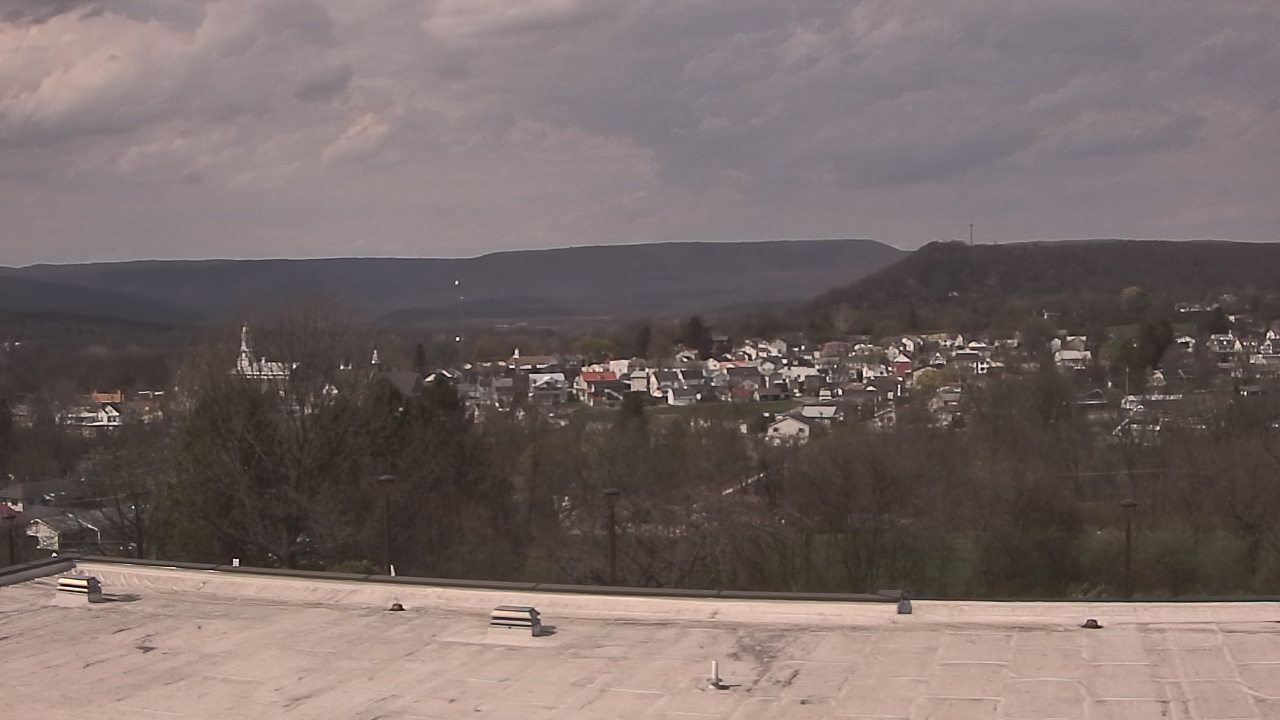 Thumbnail for current weather camera view from Juniata High School in Mifflintown, Pennsylvania