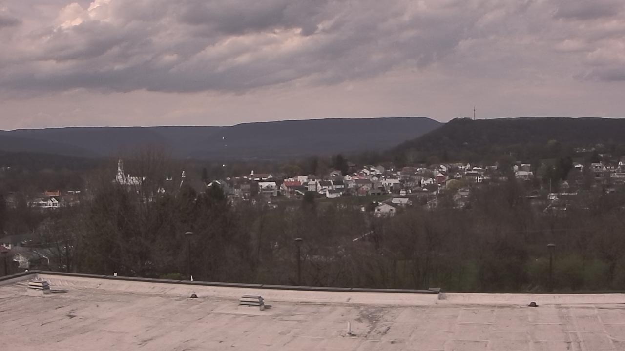 Thumbnail for current weather camera view from Juniata High School in Mifflintown, Pennsylvania