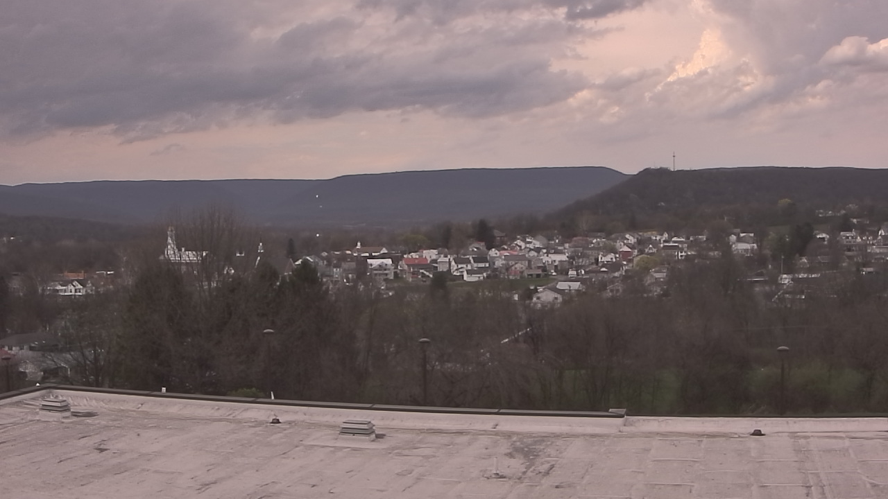 Thumbnail for current weather camera view from Juniata High School in Mifflintown, Pennsylvania