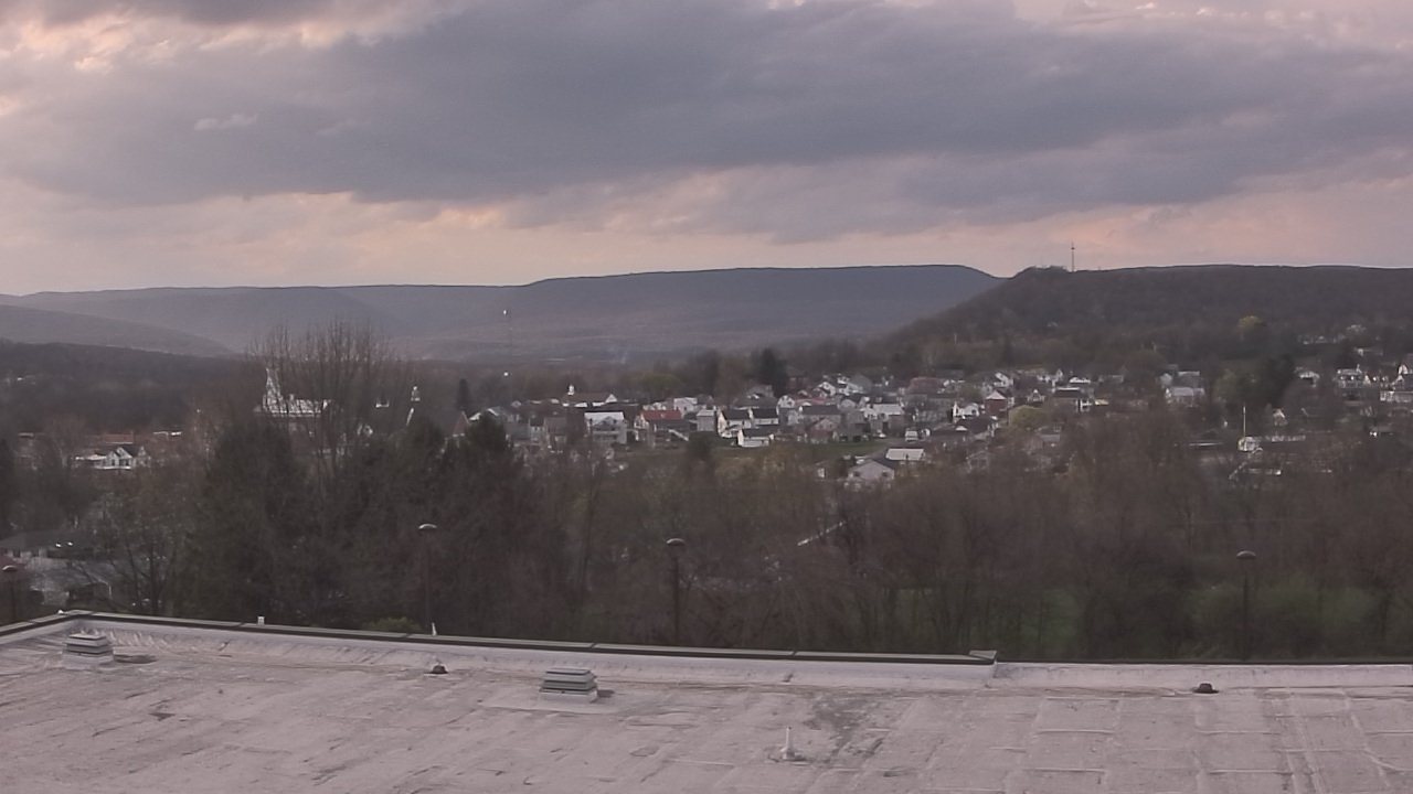 Thumbnail for current weather camera view from Juniata High School in Mifflintown, Pennsylvania