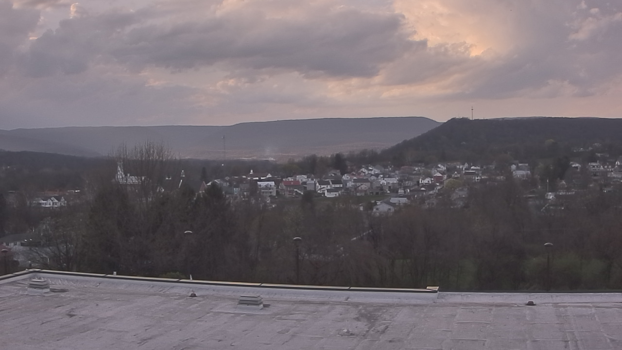 Thumbnail for current weather camera view from Juniata High School in Mifflintown, Pennsylvania