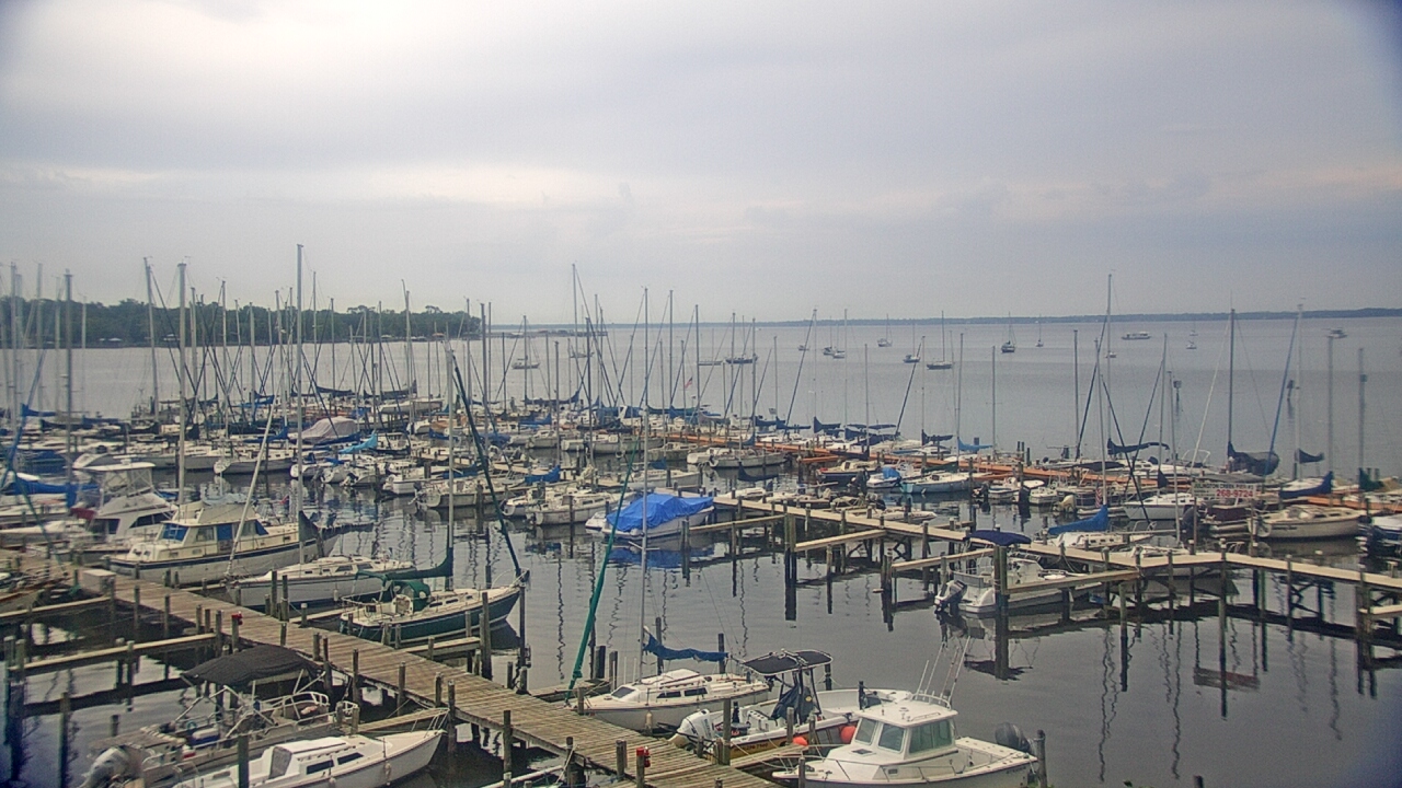 Thumbnail for current weather camera view from Mandarin Holiday Marina in Jacksonville, Florida
