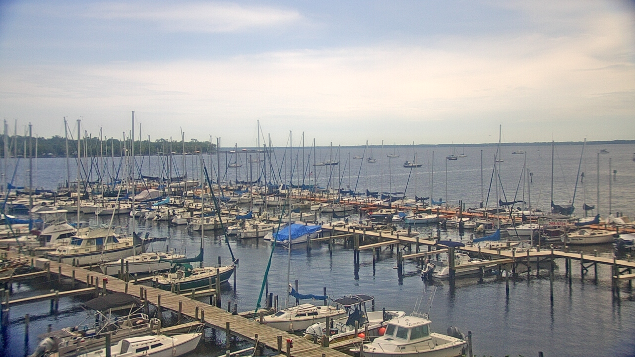 Thumbnail for current weather camera view from Mandarin Holiday Marina in Jacksonville, Florida