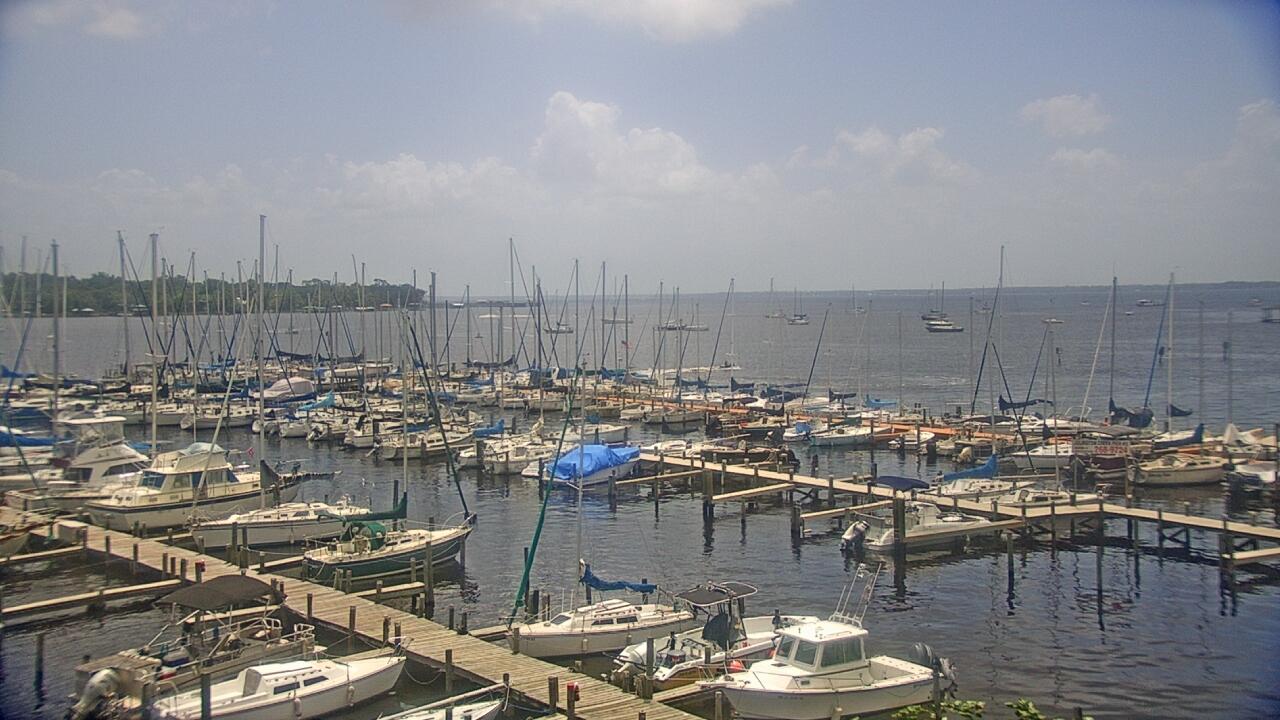 Thumbnail for current weather camera view from Mandarin Holiday Marina in Jacksonville, Florida