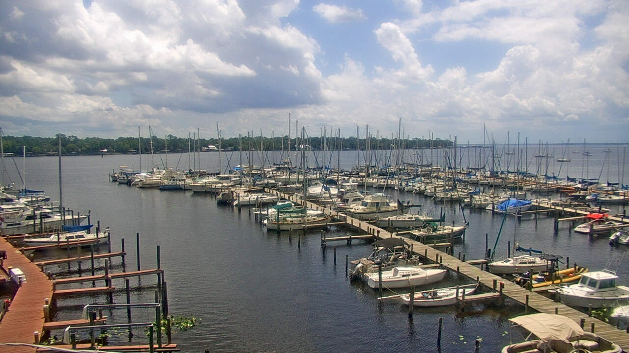 Thumbnail for current weather camera view from Mandarin Holiday Marina in Jacksonville, Florida