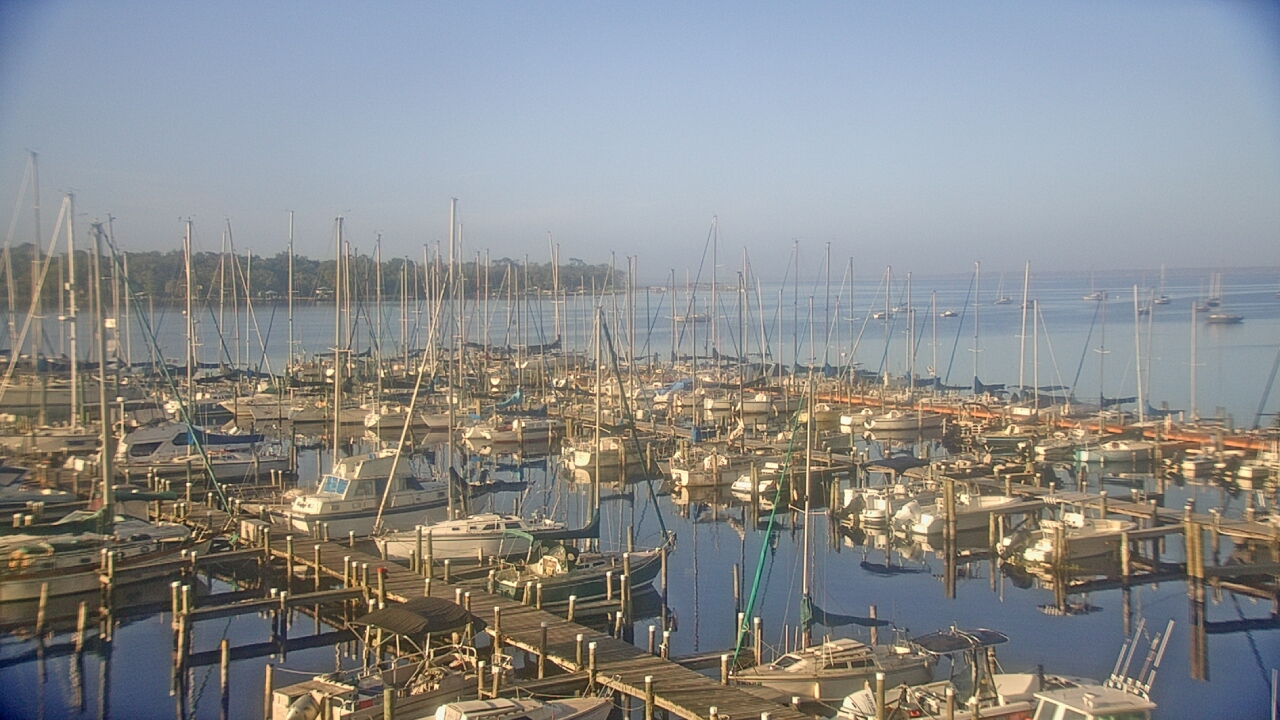 Thumbnail for current weather camera view from Mandarin Holiday Marina in Jacksonville, Florida