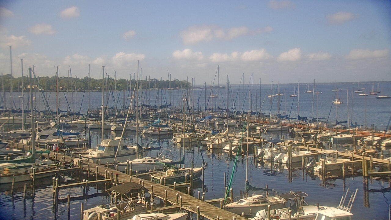 Thumbnail for current weather camera view from Mandarin Holiday Marina in Jacksonville, Florida