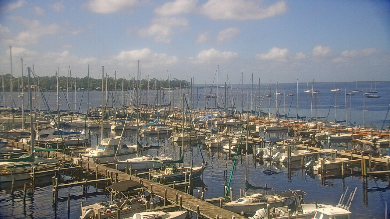 Thumbnail for current weather camera view from Mandarin Holiday Marina in Jacksonville, Florida