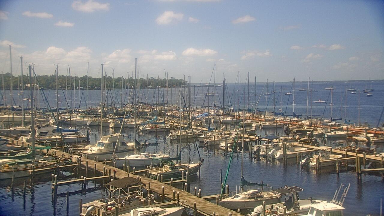 Thumbnail for current weather camera view from Mandarin Holiday Marina in Jacksonville, Florida