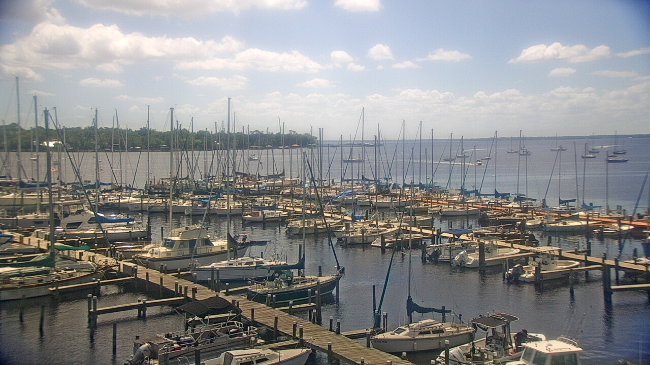 Thumbnail for current weather camera view from Mandarin Holiday Marina in Jacksonville, Florida